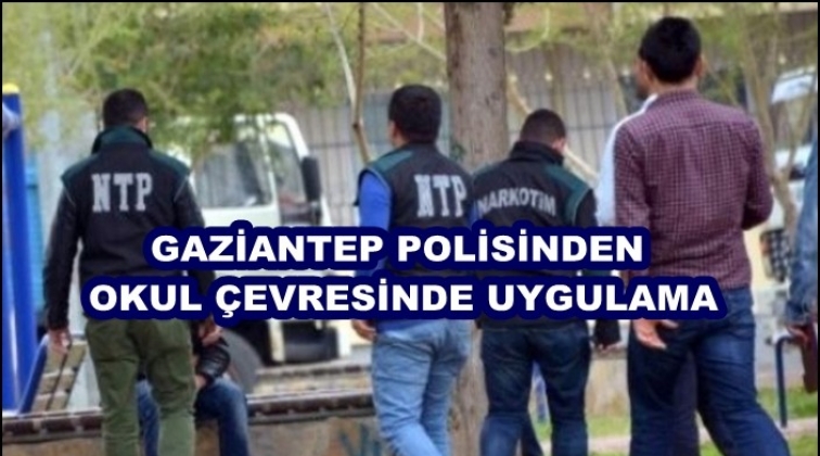 Gaziantep'te okul &ccedil;evrelerinde uygulama