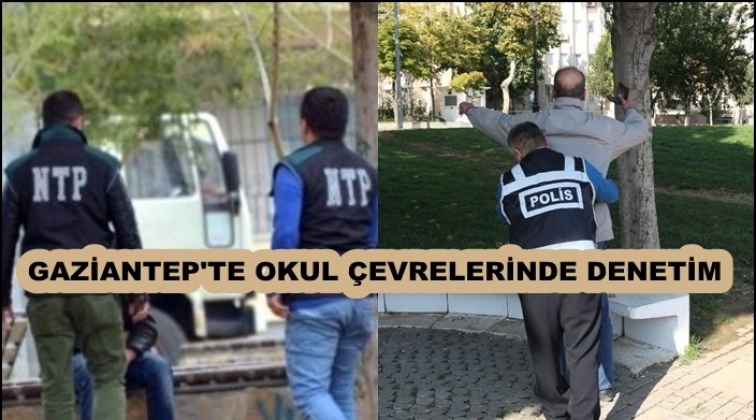 Gaziantep'te okulların &ccedil;evresinde denetim