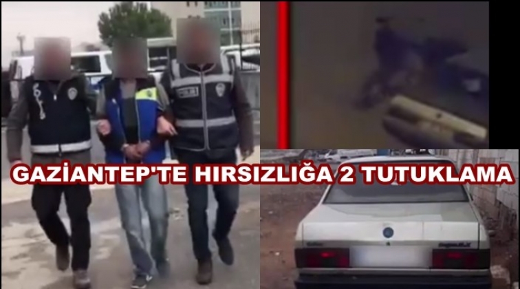 Gaziantep'te oto ve motosiklet hırsızlığına 2 tutuklama