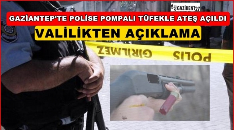 Gaziantep'te polise ateş açıldı!..