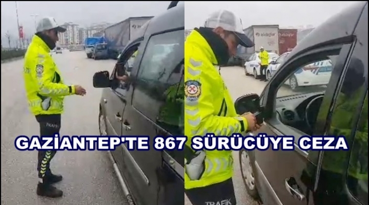 Gaziantep'te radarla hız denetimleri