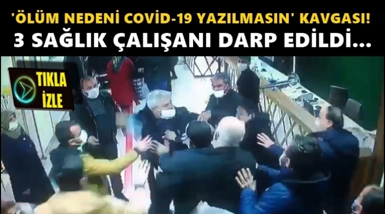 Gaziantep'te sağlık &ccedil;alışanlarına saldırı...