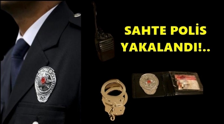 Gaziantep'te sahte polis yakalandı!