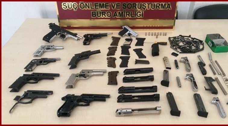 Gaziantep'te silah üretimi yapılan adrese operasyon
