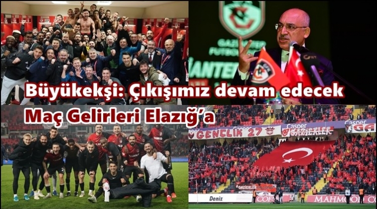 Gaziantep'te, Sivas galibiyeti sevinci