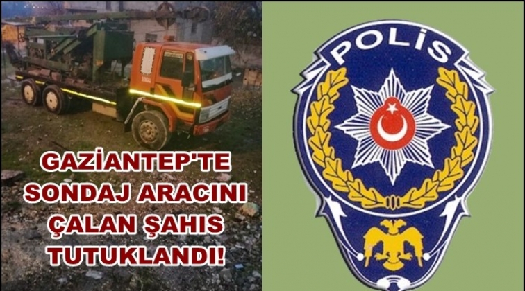 Gaziantep'te sondaj aracını &ccedil;alan şahıs tutuklandı