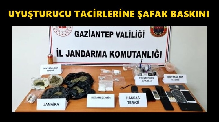 Gaziantep'te su&ccedil; &ouml;rg&uuml;t&uuml;ne şafak baskını!