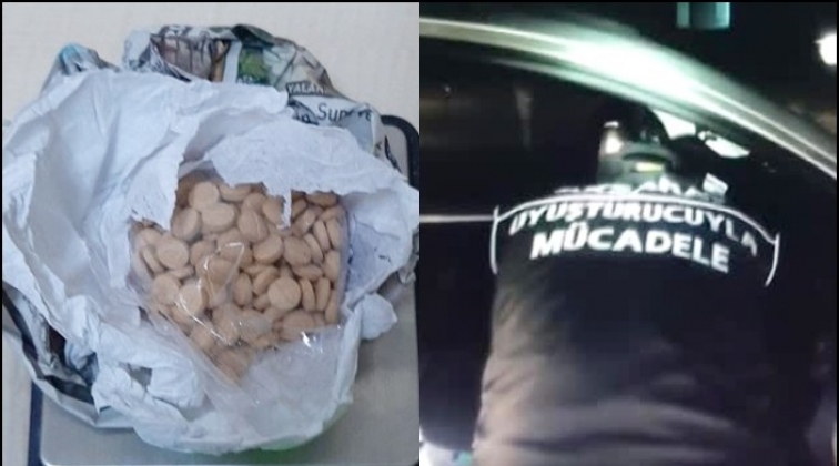 Gaziantep'te ş&uuml;pheli ara&ccedil;ta uyuşturucu