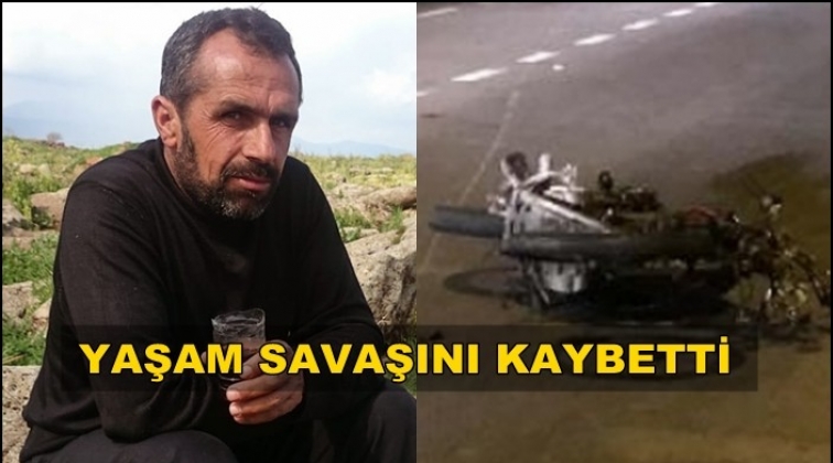 Gaziantep'te takla atan motosiklet s&uuml;r&uuml;c&uuml;s&uuml; &ouml;ld&uuml;