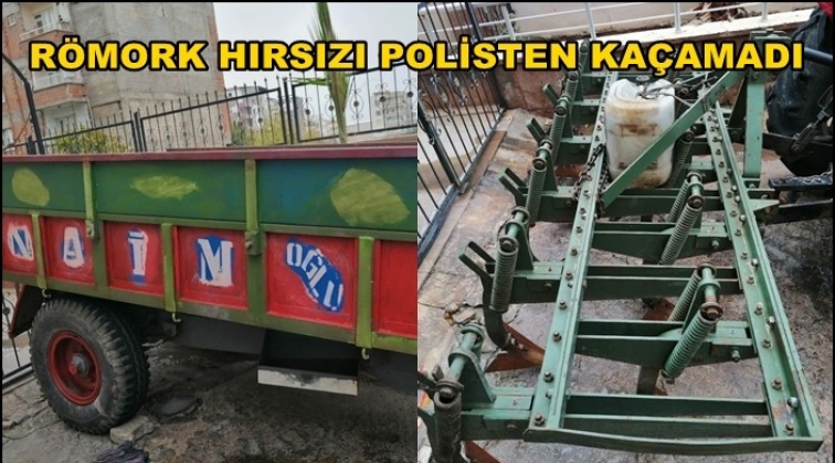 Gaziantep'te trakt&ouml;r r&ouml;morku hırsızlığı