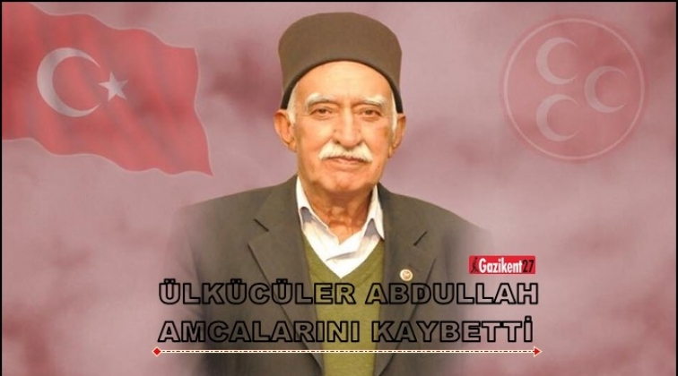 Gaziantep'te ülkücü camiayı yasa boğan ölüm