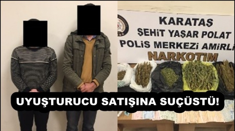 Gaziantep'te uyuşturucu madde satışına su&ccedil;&uuml;st&uuml;!