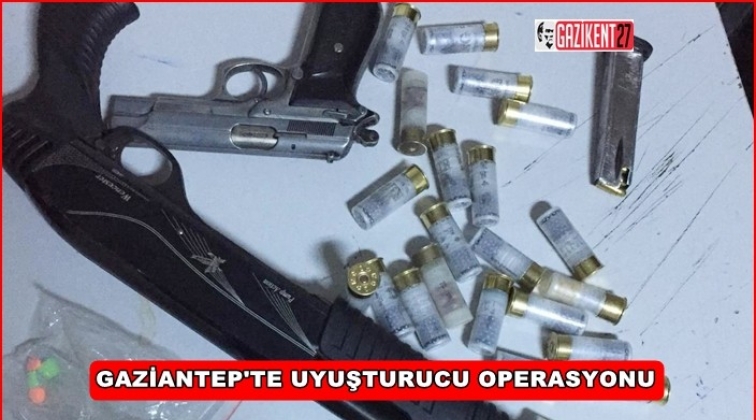 Gaziantep'te uyuşturucu operasyonu: 1 gözaltı