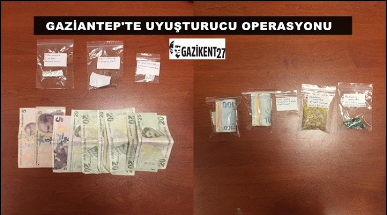 Gaziantep'te uyuşturucu operasyonu: 2 tutuklama