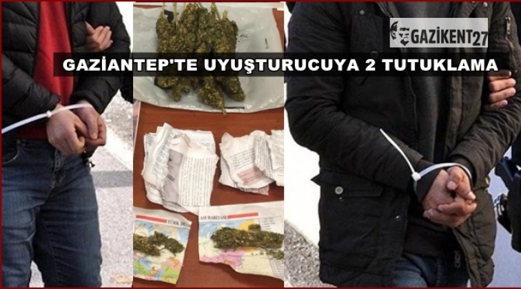 Gaziantep'te uyuşturucu operasyonu: 2 tutuklama