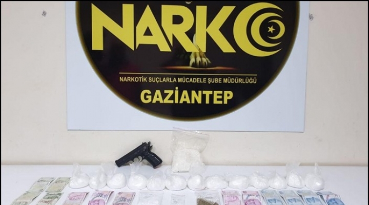 Gaziantep'te uyuşturucu operasyonu: 8 g&ouml;zaltı