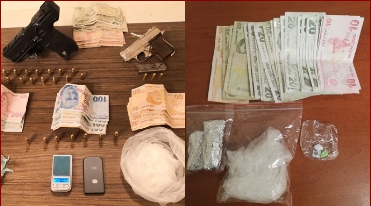 Gaziantep'te uyuşturucu satıcıları kovalamacayla yakalandı