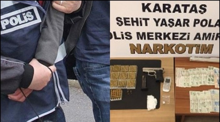 Gaziantep'te uyuşturucuya 2 g&ouml;zaltı