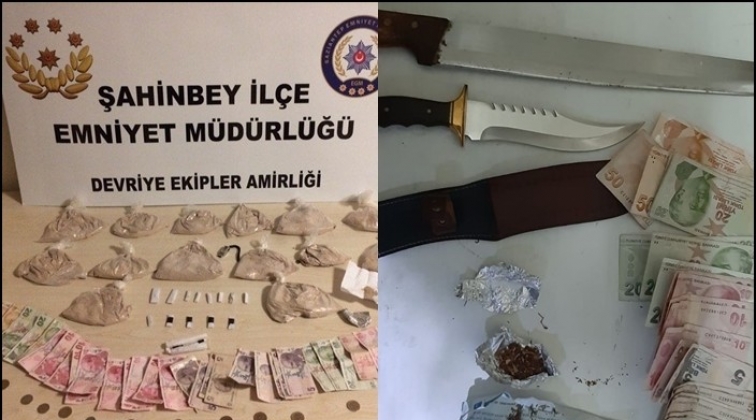 Gaziantep'te uyuşturucuya 2 g&ouml;zaltı