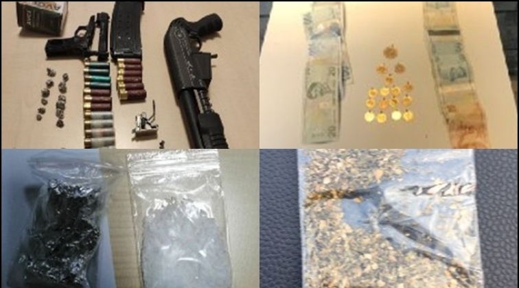 Gaziantep'te uyuşturucuya 25 hırsızlığa 34 g&ouml;zaltı