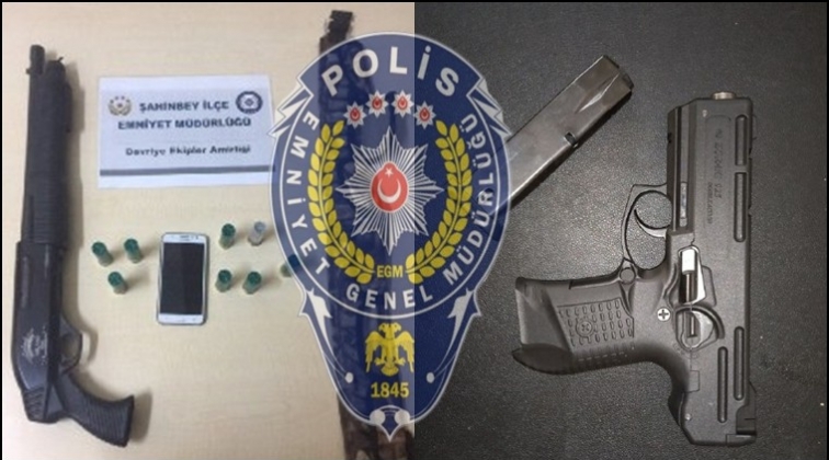 Gaziantep'te uyuşturucuya 27 hırsızlığa 18 g&ouml;zaltı