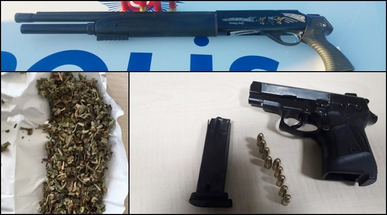 Gaziantep'te uyuşturucuya 31 hırsızlığa 32 g&ouml;zaltı