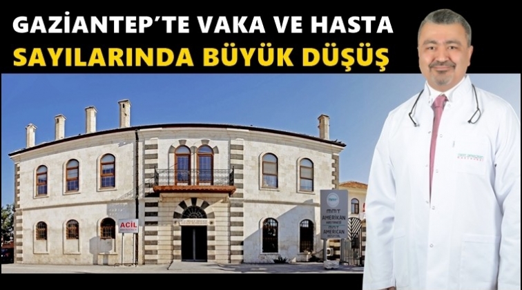 Gaziantep'te vaka ve hasta sayısı d&uuml;şt&uuml;