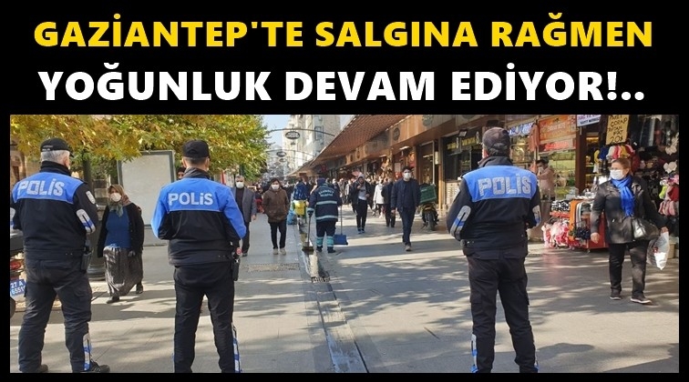 Gaziantep'te vatandaş yoğunluğu dikkat &ccedil;ekiyor