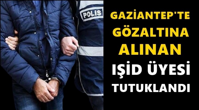 Gaziantep'te yakalanan IŞİD'li tutuklandı!