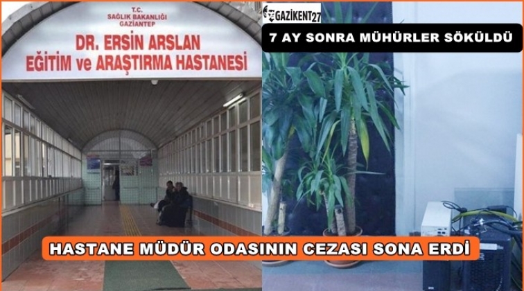 Gaziantep'teki o makam odası &ouml;zg&uuml;rl&uuml;ğ&uuml;ne kavuştu!