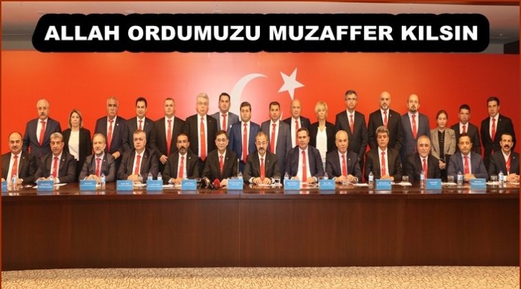 Gaziantep'teki STK'lardan harekata tam destek