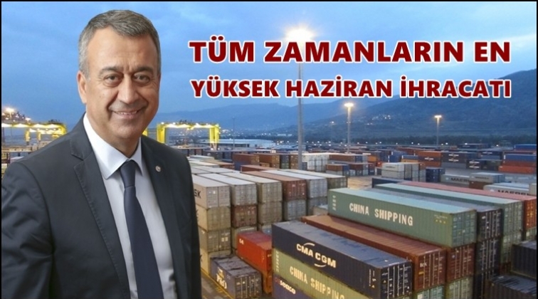 Gaziantep&rsquo;ten en y&uuml;ksek aylık ihracatı...