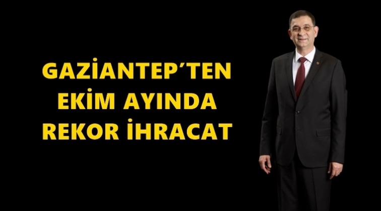 Gaziantep'ten rekor ihracat...