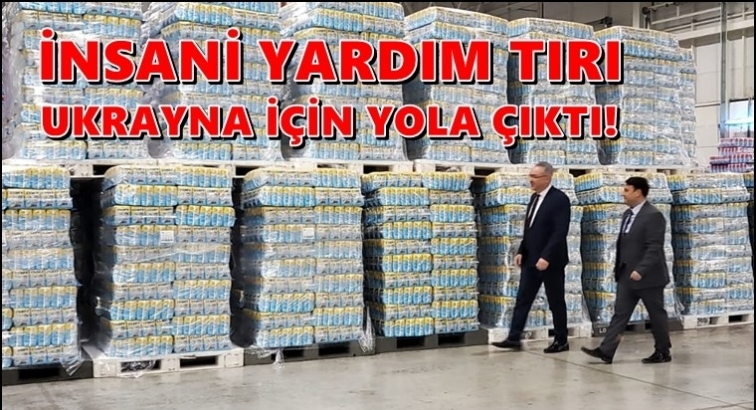 Gaziantep'ten Ukrayna'ya insani yardım...