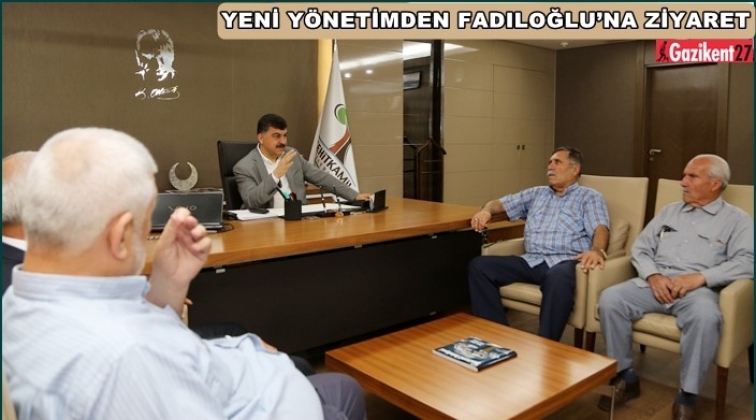 Gaziler, Şehit, Dul ve Yetimler Derneği'nden Fadıloğlu'na ziyaret