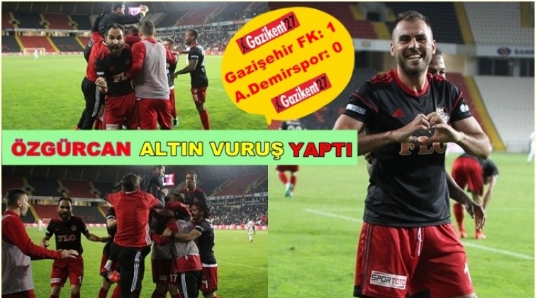 Gazişehir Gaziantep 1–0 Adana Demirspor