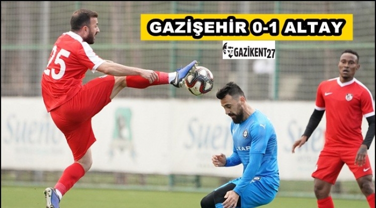 Gazişehir Gaziantep FK 0-1 Altay