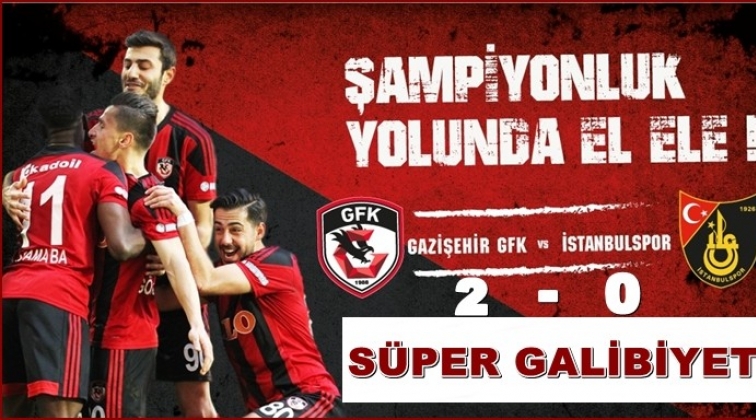 Gazişehir Gaziantep FK 2-0 İstanbulspor