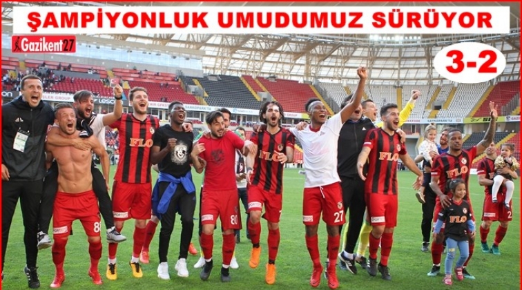 Gazişehir Gaziantep FK 3-2 Altınordu