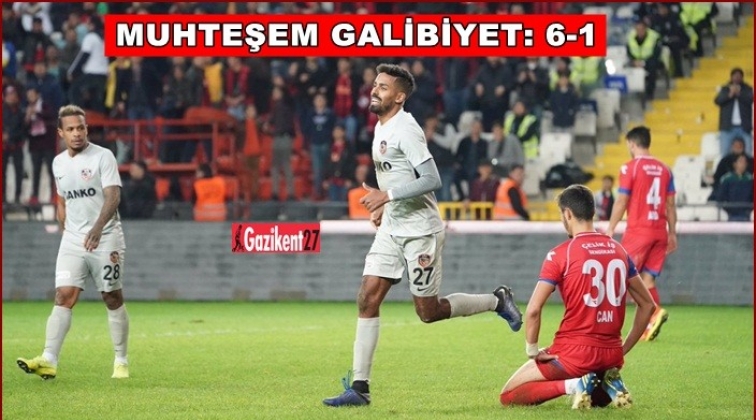 Gazişehir Gaziantep FK 6-1 Karabükspor