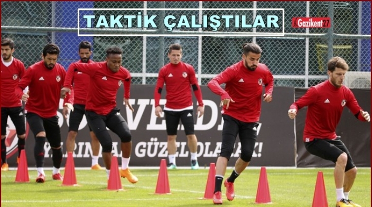 Gazişehir taktik çalıştı