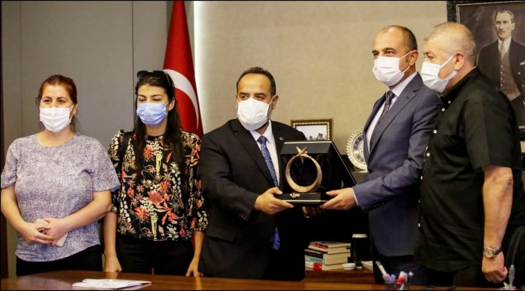 GBC, Emniyet M&uuml;d&uuml;r&uuml; Başbuğ&rsquo;u ziyaret etti...