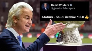 Geert Wilders: Atatürk 10-0 Suudi Arabistan