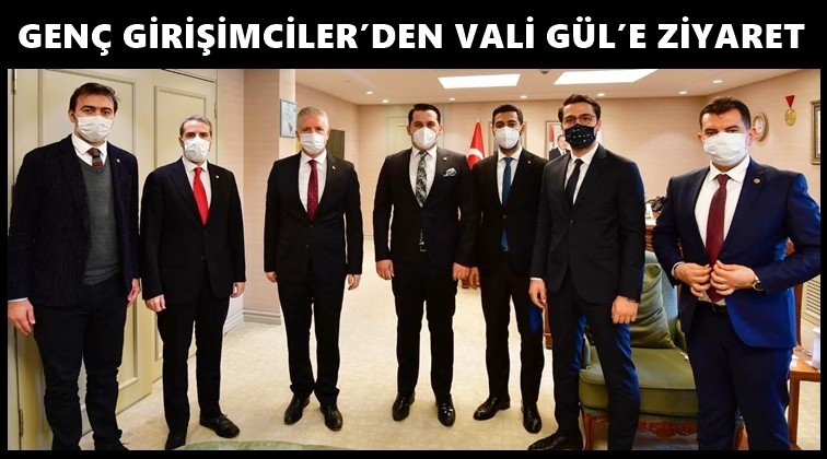 Gen&ccedil; Girişimciler'den Vali G&uuml;l'e ziyaret
