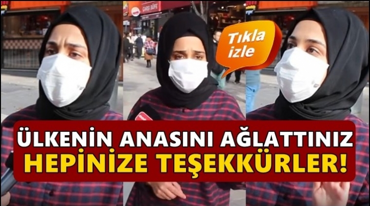 Gen&ccedil; kızın isyanı g&uuml;ndemde: &Uuml;lkenin anasını ağlattınız!