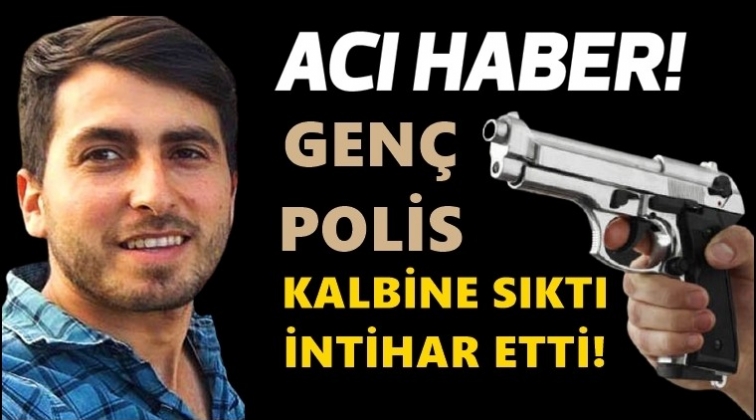 Gen&ccedil; polis memuru emniyette intihar etti!..