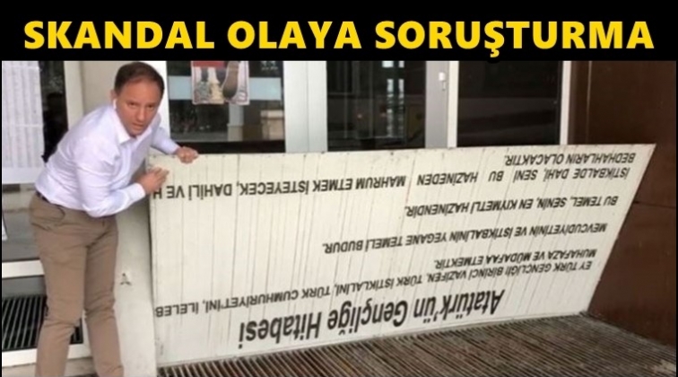 'Gen&ccedil;liğe Hitabe' olayı i&ccedil;in soruşturma başlatıldı!