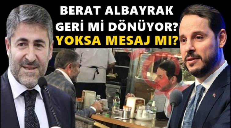 Geri mi d&ouml;n&uuml;yor? Yoksa mesaj mı veriyor?..