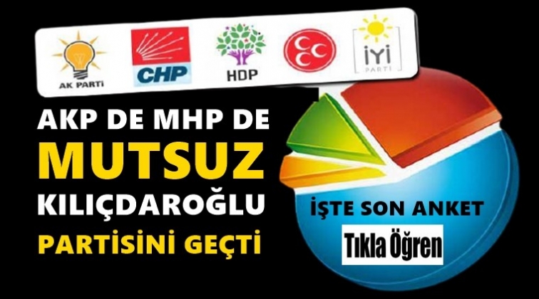 Gezici, CHP&rsquo;ye sunulan son anketi a&ccedil;ıkladı