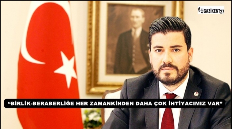 GGC Başkanı Ay&rsquo;dan Kurban Bayramı mesajı